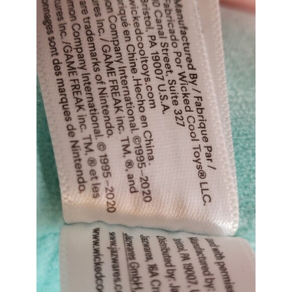 Pokemon BULBASAUR Plush 8” Winking Figure 2020 WCT Wicked Cool Toys - Picture 6 of 8